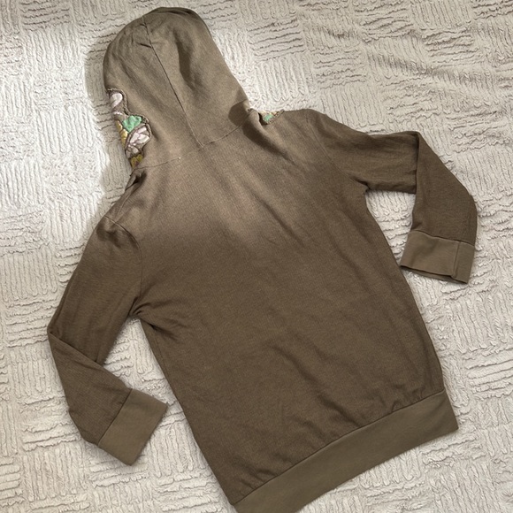 Lacey J sweatshirt hoodie hand crafted unique design Size Medium - Picture 10 of 16